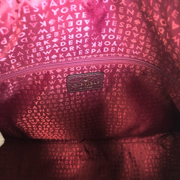 Kate Spade Lexie handbag and wallet - mulled wine - Picture 2 of 3